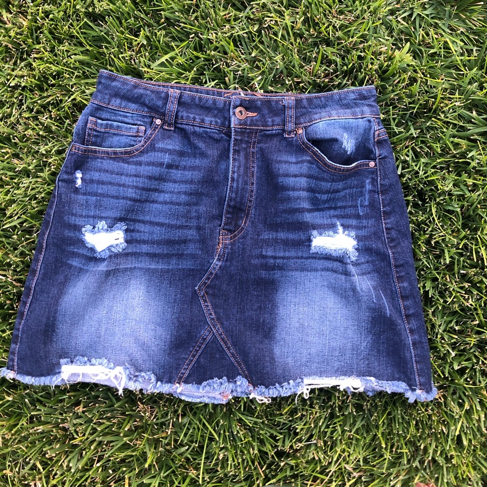 Jean skirt